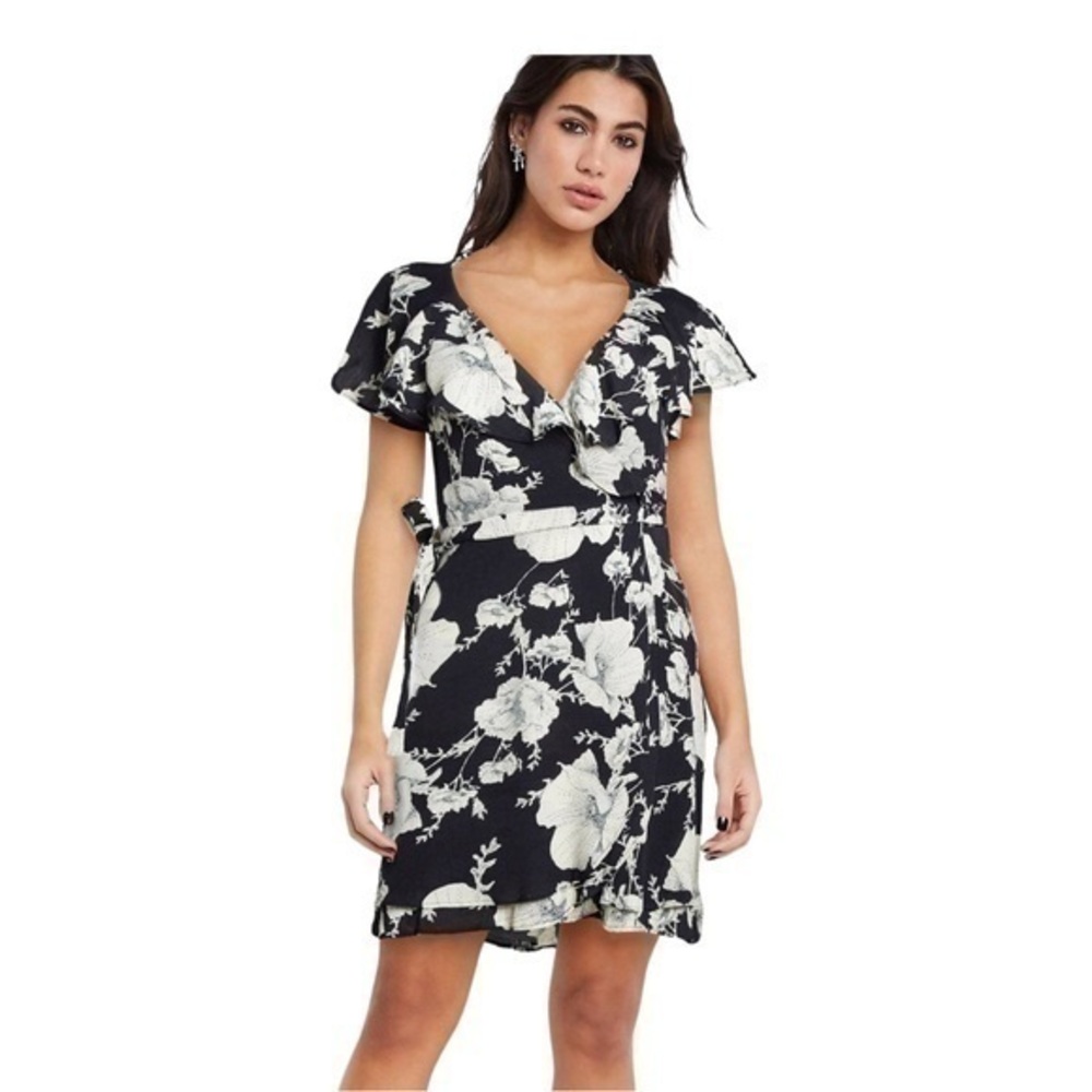 Free People French Quarter floral mini dress size S/P